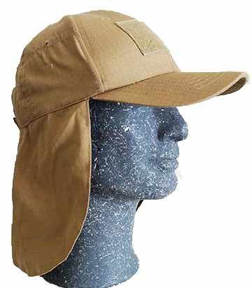 BALL CAP WITH SUN PROTECTOR