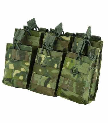 STACKER OPEN TOP M4 MAG POUCH TRIPLE